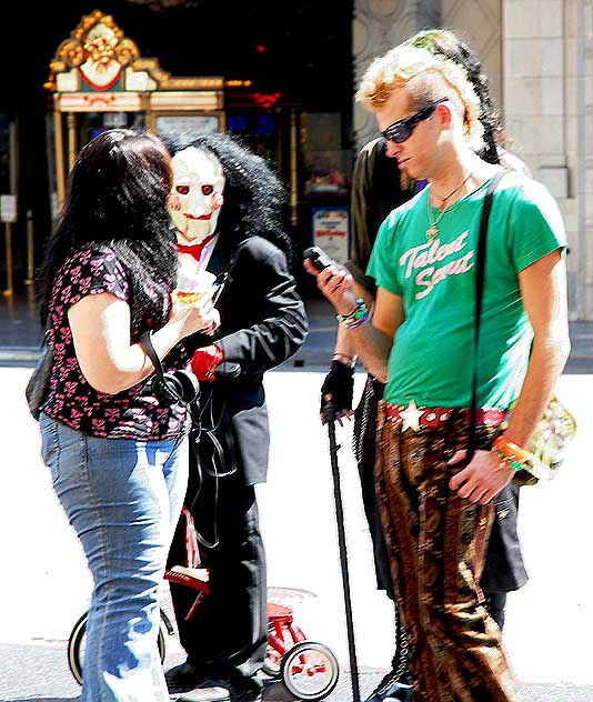 "Talent Scout" - Hollywood Boulevard in front of the Kodak Theater, Monday, September 15, 2008