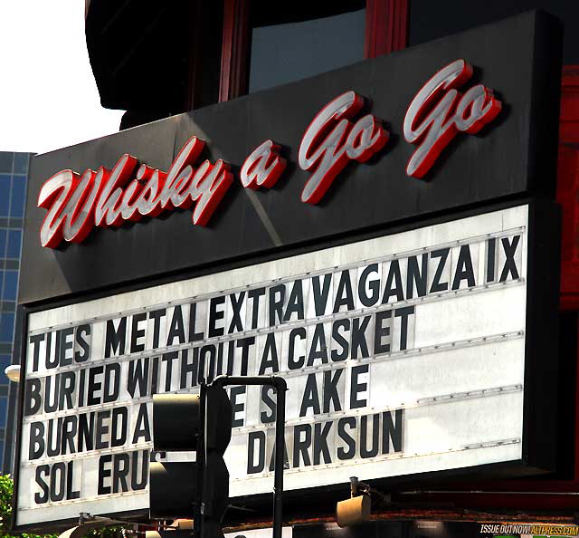 Marquee, Whisky a Go Go