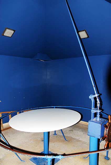 Camera Obscura, Santa Monica, at the Senior Recreation Center in Palisades Park, overlooking the beach and the Santa Monica Pier below