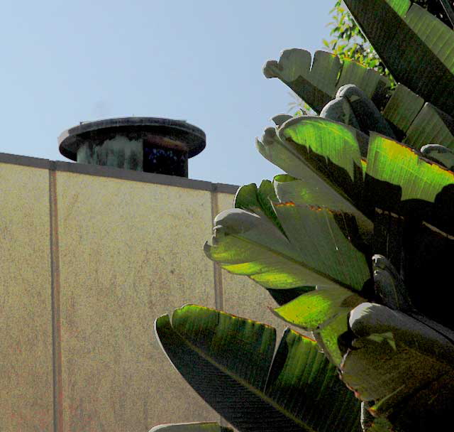 Camera Obscura, Santa Monica, at the Senior Recreation Center in Palisades Park, overlooking the beach and the Santa Monica Pier below