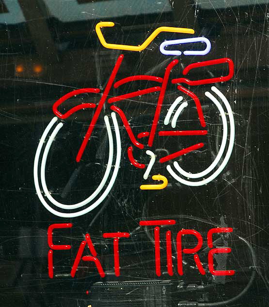 Neon Sign - "Fat Tire"