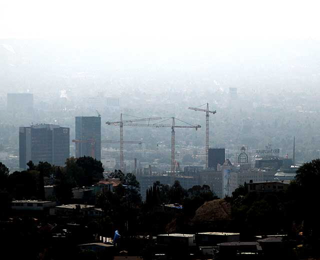 Hollywood as seen from Mount Lee