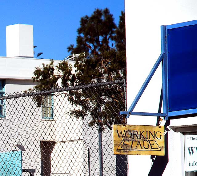 Working Stage, Gardner Avenue, Hollywood