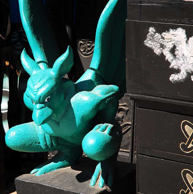 Wooden Gargoyle - Venice Beach shop