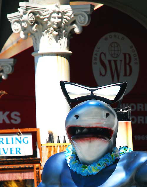 "Shark Surfer" - Oceanfront Walk, Venice Beach