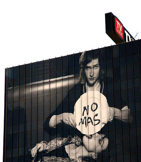 "No Mas" - TV Guide Building, Hollywood Boulevard