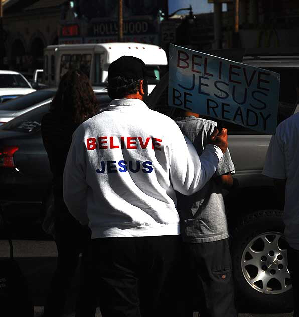 Jesus Man, Hollywood Boulevard at Highland