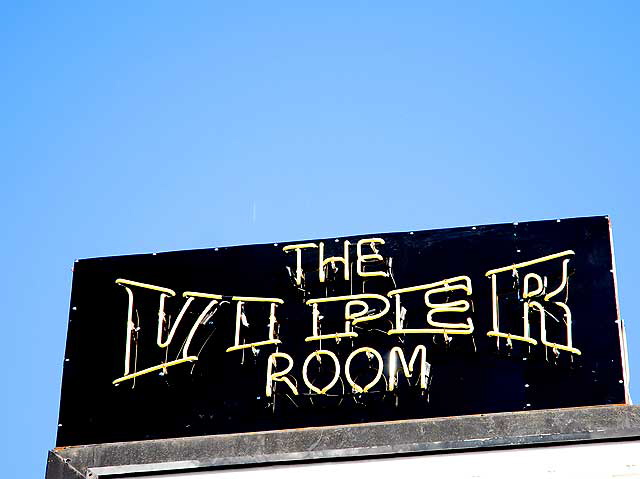 The Viper Room, neon sign on the Sunset Strip