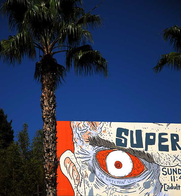 Adult Swim "Super Jail" billboard, Sunset Strip