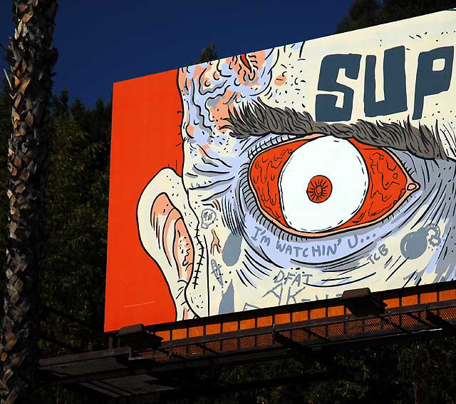 Adult Swim "Super Jail" billboard, Sunset Strip