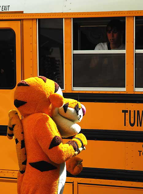 Tigger on Hollywood Boulevard