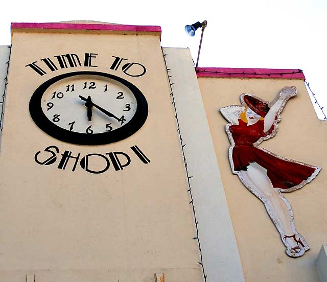 Time to Shop, Highland Avenue, south of Sunset, Hollywood