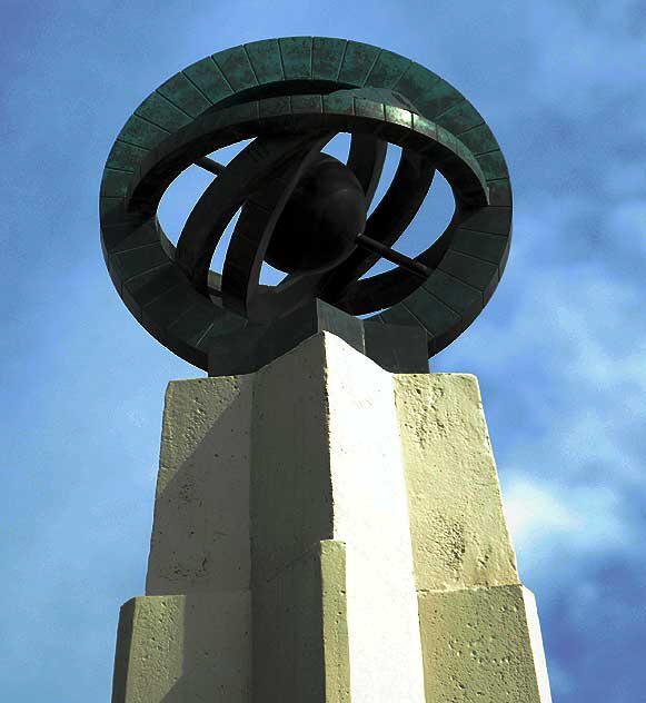 The Astronomers Monument - 1934, Public Works of Art Project - Griffith Park Observatory, Los Angeles