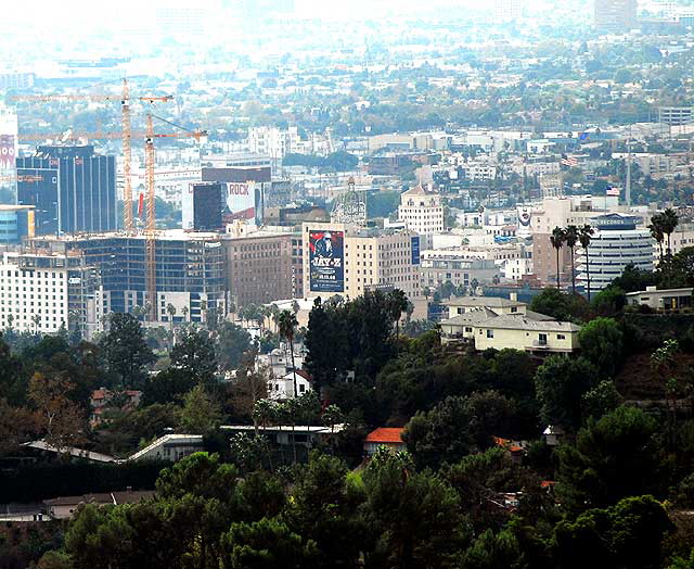 Hollywood from above