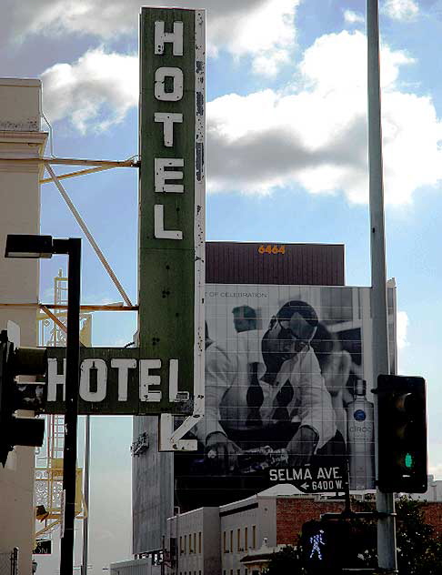 Gilbert Hotel on Wilcox, at Selma  Hollywood