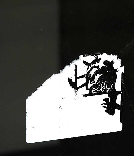 Sticker in Window - Ellis