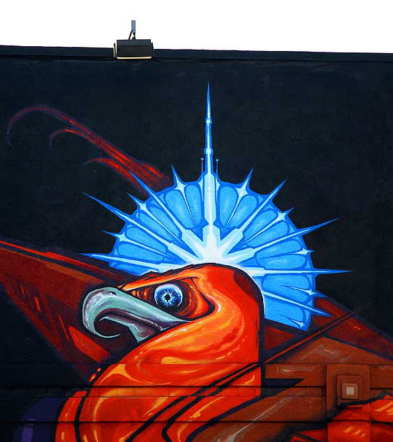 Bird Mural, La Jolla at Melrose, West Hollywood