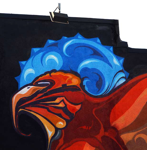 Bird Mural, La Jolla at Melrose, West Hollywood