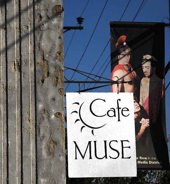 Café Muse, Santa Monica Boulevard at Hudson