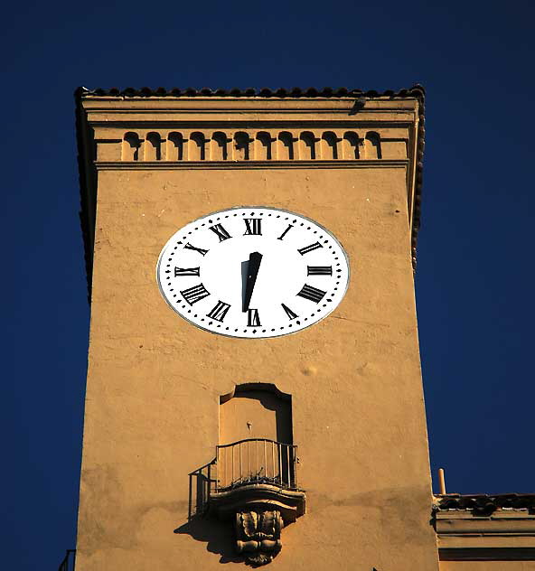 Clock tower, former Technicolor headquarters, Santa Monica Boulevard 