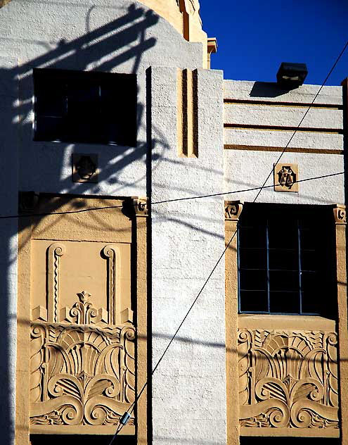 Art Deco building on the Southwest corner of Santa Monica Boulevard and Wilcox