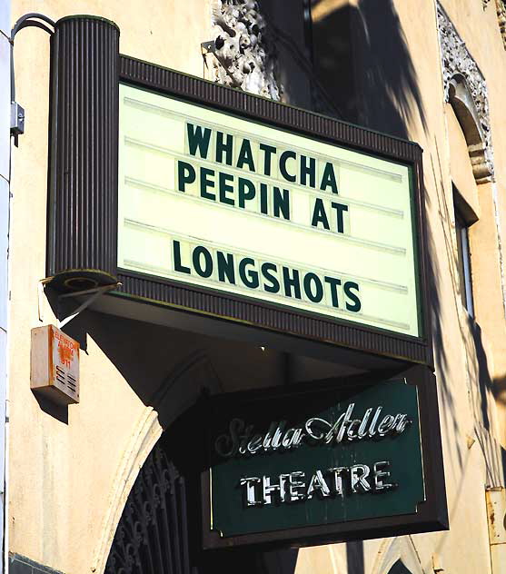 Stella Adler Theatre - marquee - Longshot