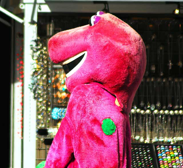Barney character, Hollywood Boulevard