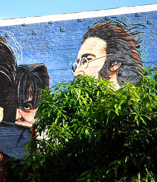 Mural - Santa Monica Boulevard at North Wilton Place - The Beatles