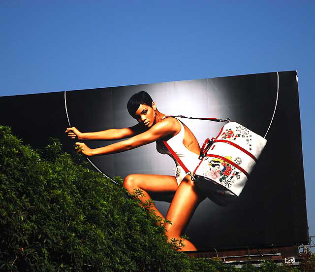Gucci billboard, Chateau Marmont, West Hollywood - Woman, Hoop