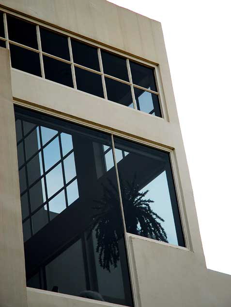 Condo window, Marina Peninsula, just south of Venice Beach