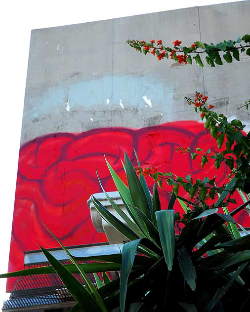 Ambiguous billboard, La Cienega Boulevard, West Los Angeles