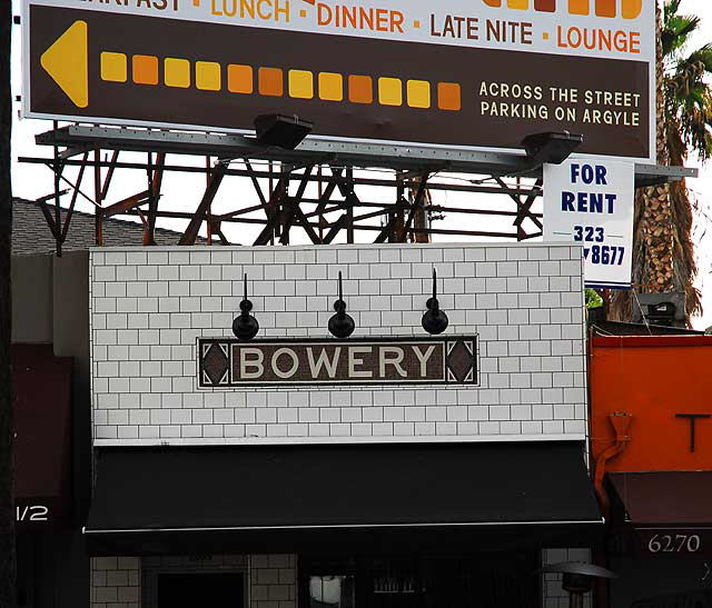 The Bowery, Sunset Boulevard