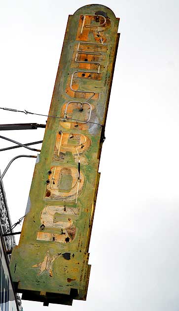 Record Store Sign, Pico Boulevard, West Los Angeles