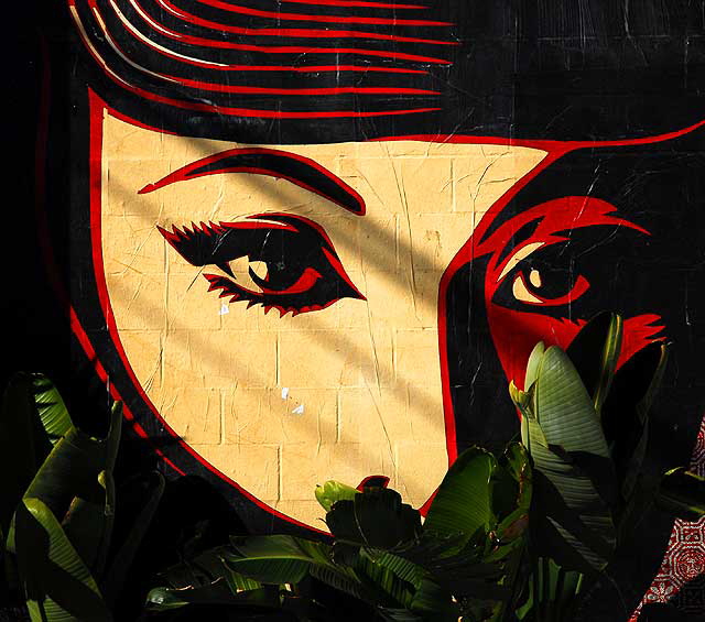 Obey Giant poster, Lincoln Boulevard, Venice Obey Giant poster, Lincoln Boulevard, Venice