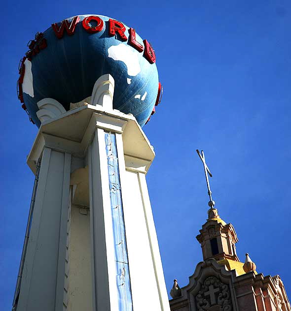 Crossroads of the World on Sunset Boulevard