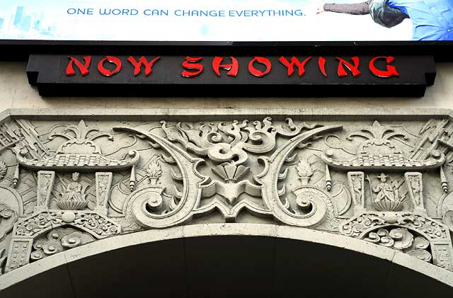 Chinese Theater, Hollywood Boulevard - principal architect Raymond M. Kennedy, of Meyer and Holler