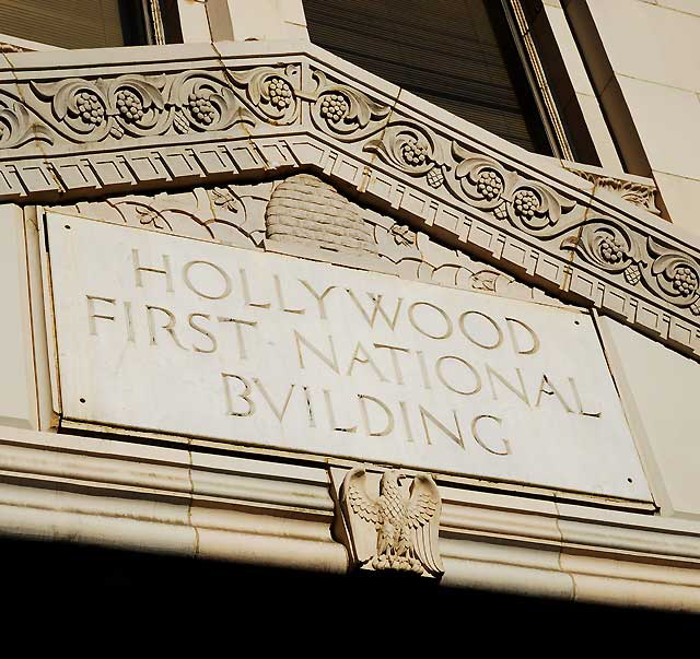 Hollywood First National Bank - 1927, Meyer and Holler, 6777 Hollywood Boulevard