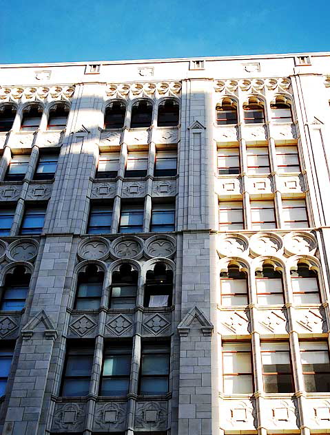 Hollywood Professional Building at Sycamore and Hollywood Boulevard  Gothic Revival, John Lautner, completed in 1925, housed the headquarters of the Academy of Motion Pictures Arts and Sciences, and later the Screen Actors Guild  listed in the National Register of Historic Places