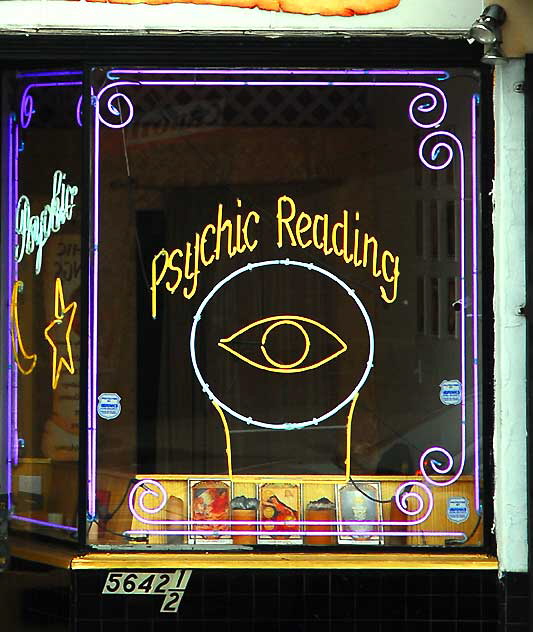 Psychic shop, 5642 ½ Hollywood Boulevard 
