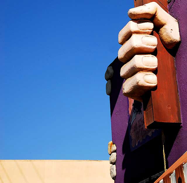 "Revenge" sign, Vineland Avenue, North Hollywood