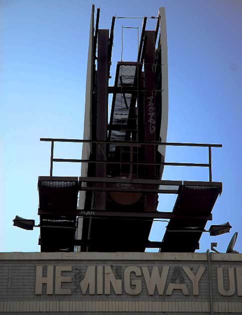 Hemingway Building, La Brea Boulevard in Hollywood 