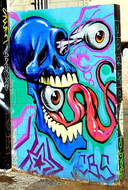 CBS ("Can't Be Stopped" graffiti crew) skull