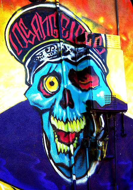 CBS ("Can't Be Stopped" graffiti crew) skull