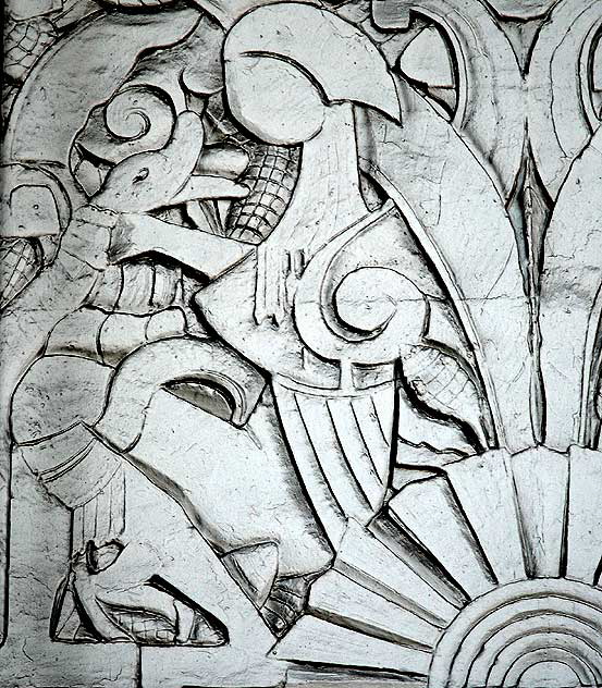 Frieze at Wilshire Tower, 5500 Wilshire Boulevard - architect Gilbert Underwood, 1929