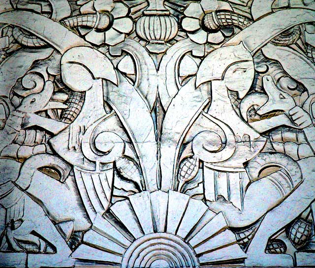 Frieze at Wilshire Tower, 5500 Wilshire Boulevard - architect Gilbert Underwood, 1929