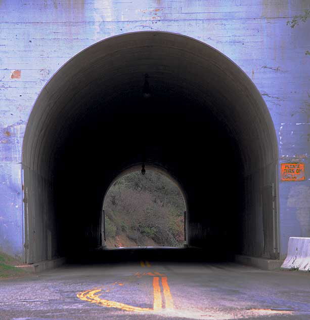 Tunnel in Griffith Park, near the Observatory