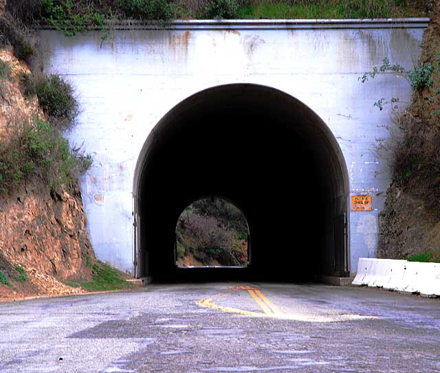 Tunnel in Griffith Park, near the Observatory