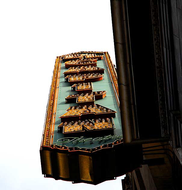 Marquee, El Capitan Theatre, Hollywood Boulevard