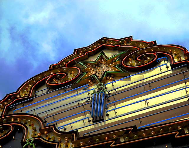 Marquee, El Capitan Theatre, Hollywood Boulevard