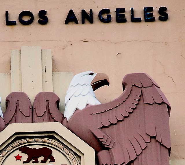 Eagle Shield on Los Angeles Department of Water and Power Station 10, Hollywood